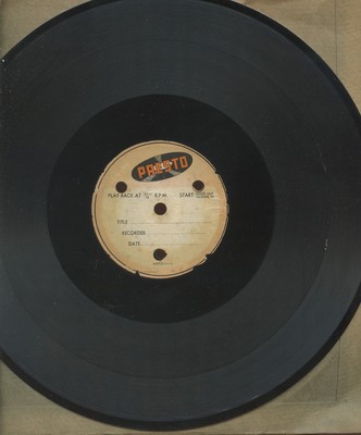 HEAR - Rare Comedy Skit 10'' Acetate - FDR & Churchill - Ex-Lax - Lifebuoy Soap