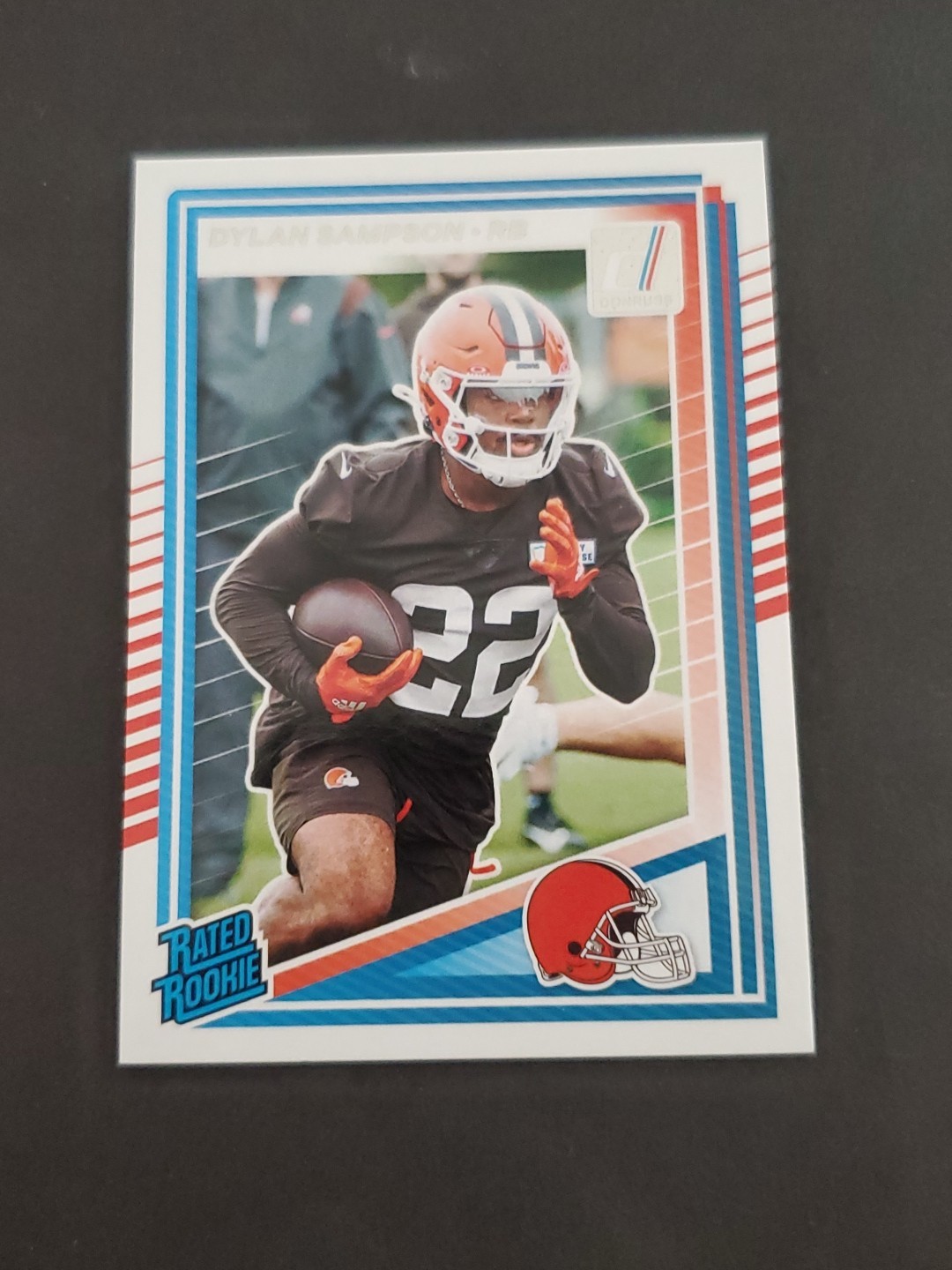 Dylan Sampson 2025 Donruss Football Rated Rookie RC #389 Cleveland Browns