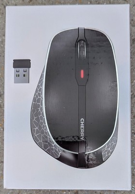 Neue Cherry MW 8C ERGO kabellose ergonomische 3000 DPI optische Maus - Rechtshänder