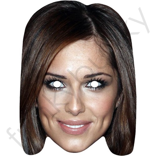 Paquete de 5 - Máscara facial de tarjeta de celebridad en voz alta para niñas - lista para usar - vestido elegante - Imagen 2 de 6