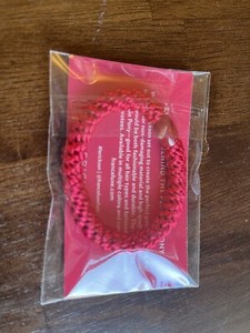 L. Erickson France Luxe Grab and Go Pony Hair Ties, Hot Pink - NWT