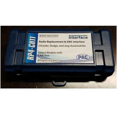 R For Select Chrysler Pac Rp4-Ch11 Radiopro4 Interface Vehicles With Can Bus