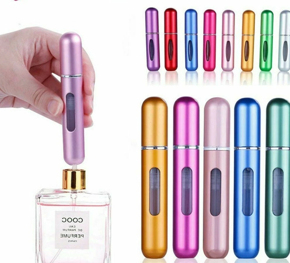 Perfume Spray Bottles Mini Portable Refillable Atomizers Travel