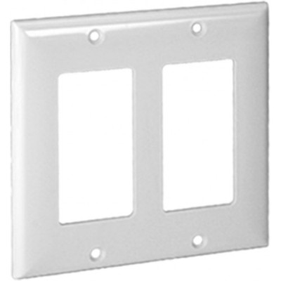 Orbit OP262-W 2-Gang Wall Plate Decorative GFI White