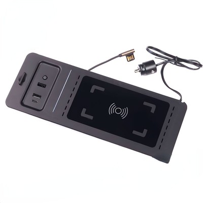 Car Wireless Phone Charger Fast Charging Mat Pad For FORD - Main Image