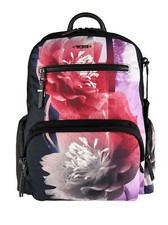 Tumi Caren Women's Laptop Business Backpack Black Gallery Floral Backpack Bag