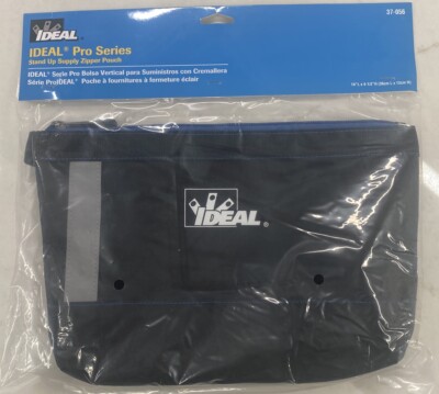Ideal 37-056 Pro Series Stand Up Supply Zipper Pouch