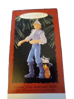      Disney's Pocahontas Captain John Smith & Meeko Hallmark Keepsake! ''A ''