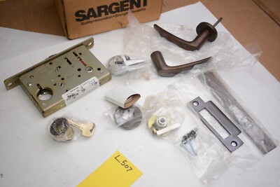 Sargent 8255 LNB 26D 8200 Series Entry Mortise Lock  LNB Lever + Thumb turn key