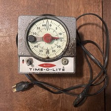 Master Time-O-Lite Industrial Timer Mo. M-72 129V 60H 750W Made In USA