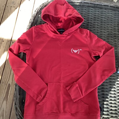 RARA EMPORIO ARMANI HOODIE COTTON RED 0NM95BP