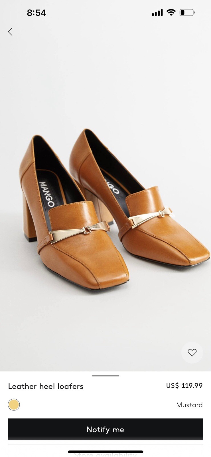 Mango Spain leather shoes eBay