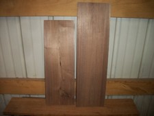 2 PC WALNUT LUMBER WOOD KILN DRIED BOARDS LOT 261S 15/16" THICK