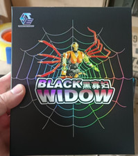 TE alloy version small scale spider soul Black widow MM001 robot deformation toy