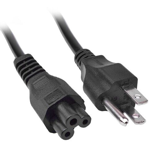 NEW Notebook Power Cord Three prong HP Dell Lenovo Acer Sony IBM 3 foot long - Picture 1 of 3