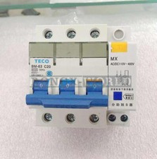 1PCS TECO circuit breaker BM-63 C20 3P MX AC/DC110-440V New