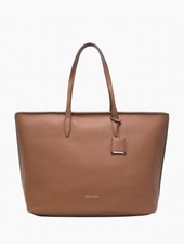 Calvin Klein Pebble Tote Bag Medium Caramel