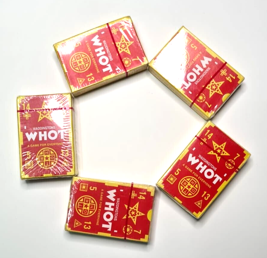5pcs.Brand New Waddingtons WHOT Card Game | eBay
