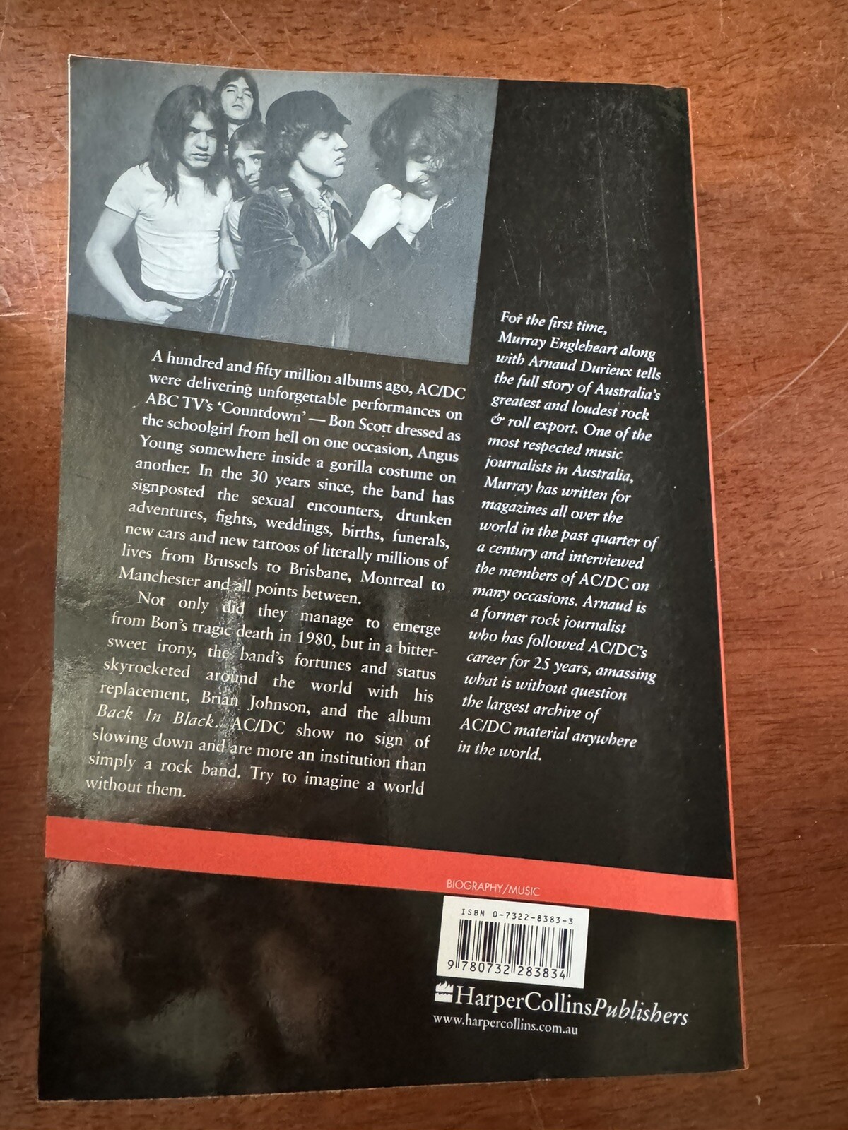 AC/DC Maximum Rock & Roll Biography - by Murray Engleheart with Arnaud ...