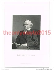 Earl Granville KG, Book Illustration (Print), c1890