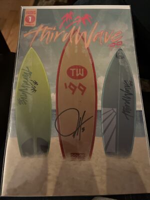 Third Wave 99 #1 Signed W/COA 1:25 Glow In The Dark Cover