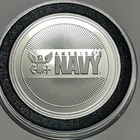 America’s Navy Military Coin Gift 1 Troy Oz .999 Fine Silver Round Medal Eagle