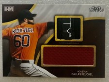 2017 Hits Memorabilia Jumbo Tag Patch Dallas Keuchel 2/5 Prime Dugout Collection