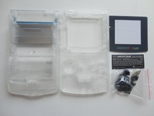 clear white Full Housing Shell Case Button Sets for Nintendo Game Boy Color GBC