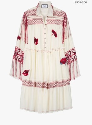 Zara Atelier Embroidered Voluminous Limited Edition Dress New RUNS BIG $439 | eBay Zara Atelier Embroidered Voluminous Limited Edition Dress New RUNS BIG $439 | eBay