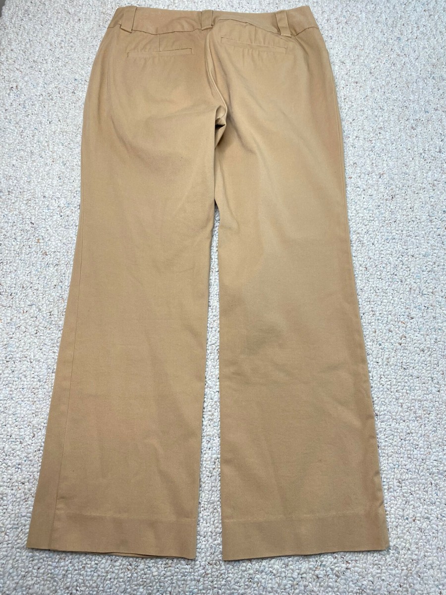 パンツ [ why not us] tight bootcut slacks - beige Amazon.com: UNIONBAY Women's Stretch Uniform Bootcut Work
