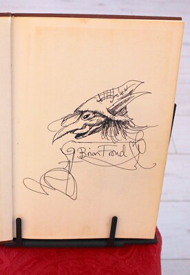 Feen von Brian Froud, 1. Auflage SIGNIERT + Zeichnung von Brian Froud extrem RAR