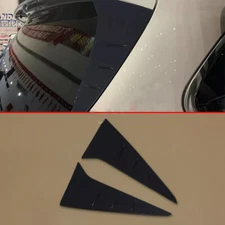 For Toyota Sienna 2021-2025 Black Rear Door Spoiler Wing Cover Trims Accessories