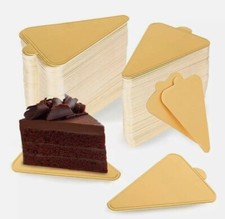 New HANSGO Triangle Cake Base 100PCS Mini Cake Board Mousse Cardboard Trays. C4