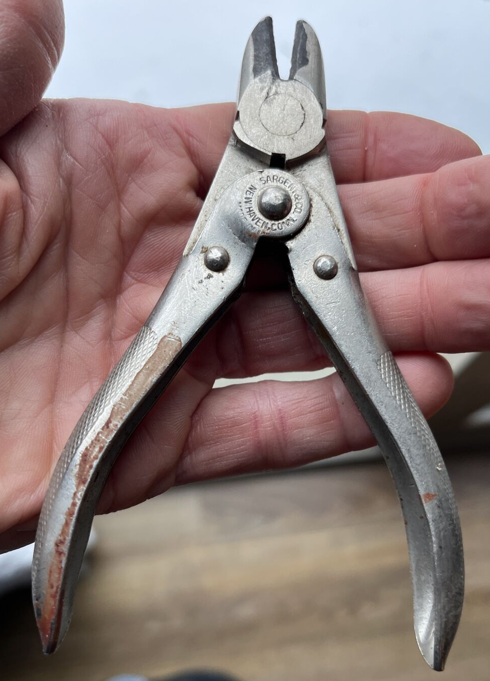 Estate Sale 16 Antique/Vintage Pliers Mixed Tool Lot Vintage Pliers