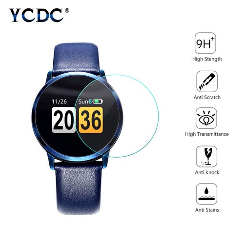 9H Screen Protector Smart 23-46mm Tempered Glass 0.3mm For Citizen Ticwatch DW - Picture 15 of 35
