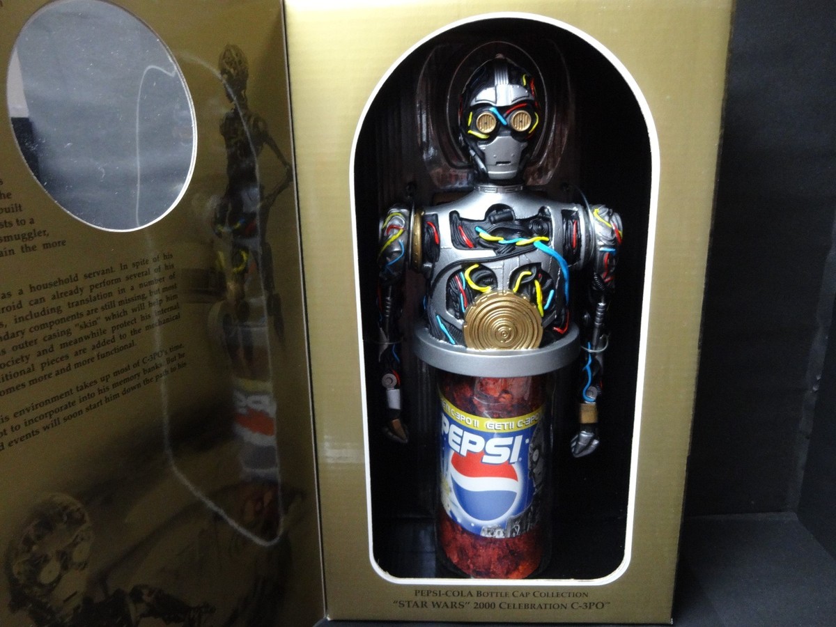 STAR WARS 2000 Celebration PEPSI C-3PO Bottle Cap Collection JAPAN 