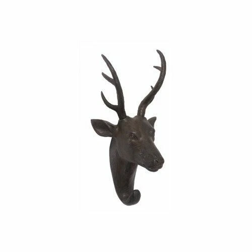 'Artisanti Deer Head Hooks' Wall Art - Picture 1 of 3