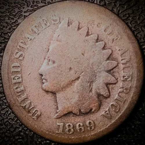 1869 Indian Head Cent - Good - 1C