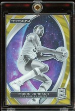 2023-24 Panini Spectra MAGIC JOHNSON #6 Titan Gold Prizm /10