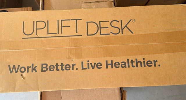 UPLIFT V2 Commercial Two-Leg Standing Desk