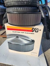 Kn 14 Round 4 Tall Air Filter Assembly Universal 60-1290 Filter Only Kn 14 Round 4 Tall Air Filter Assembly Universal 60-1290 Filter Only
