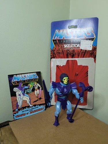 Skeletor MOTU He-Man Masters of the Universe 1982 Vintage Action Figure COMPLETE