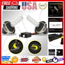 Hid Xenon H7 6000k Replacement Bulbs 1 Pair Diamond White Hid Xenon H7 6000k Replacement Bulbs 1 Pair Diamond White