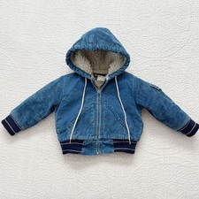 Vintage Union Made Osh Kosh B'Gosh Sherpa Corduroy Jacket Sz 3T