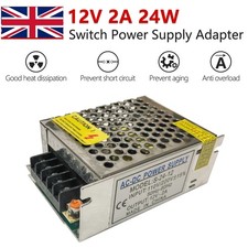 AC 230V To DC 12V 2A 24W AC/DC Power Supply Adapter Transformer Driver