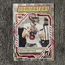 2025 Panini Donruss- Baker Mayfield #DOM-BMD Dominators Tampa Bay Bucs