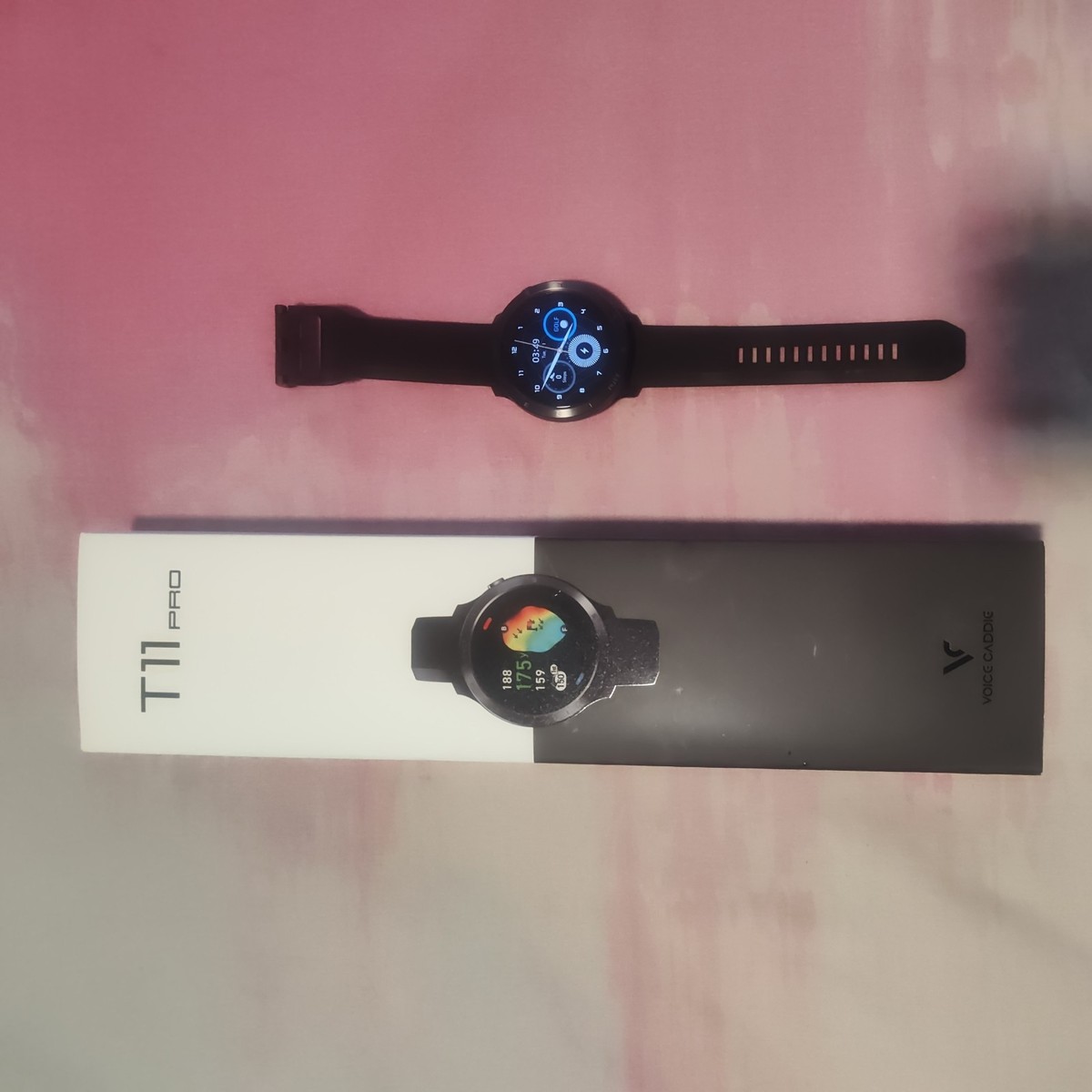 Voice Caddie T11 Pro GPS Golf Watch OLED Touch Screen Putt View