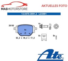 SATZ BREMSBELÄGE BREMSKLÖTZE ATE 130470-38912 A FÜR CITROËN C4 X,C4 III