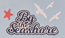 By The Seashore Title Set. Scrapbook, Card Making Paper Piecing