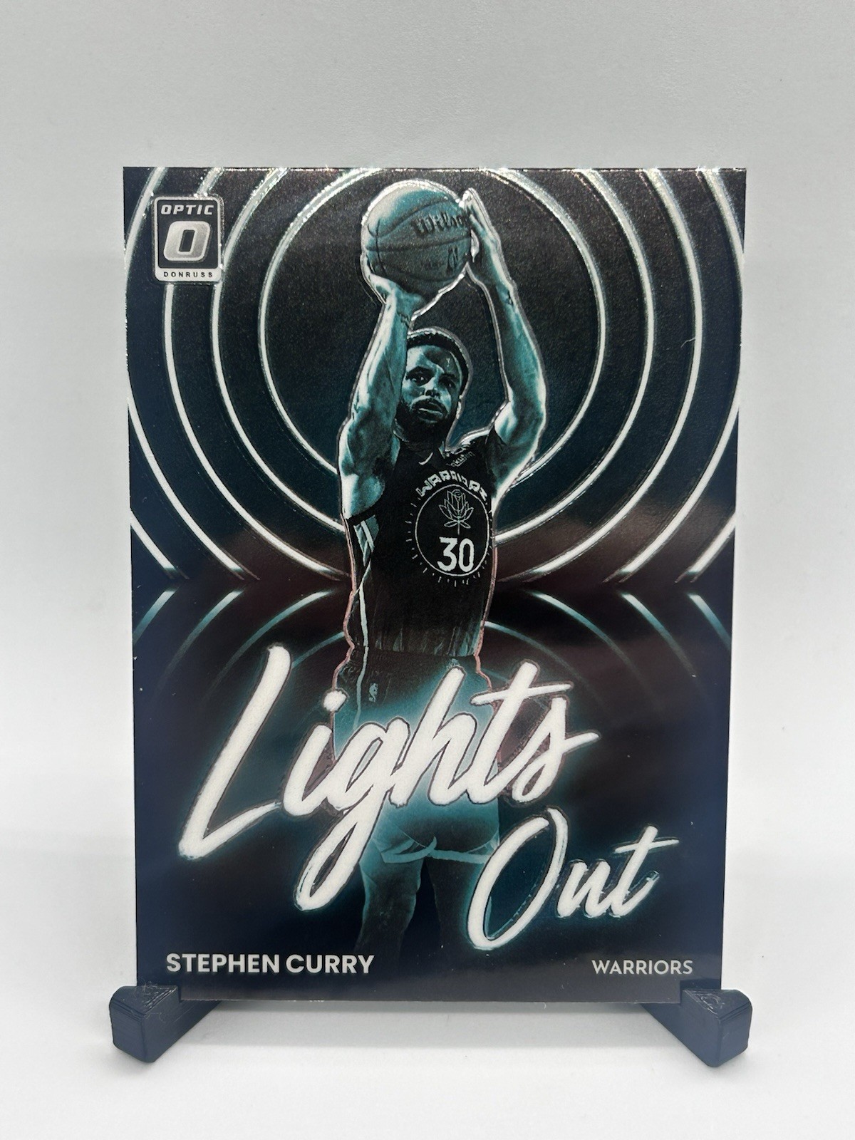 Stephen Curry 2022 Donruss Optic Lights Out #13 Warriors NBA .1